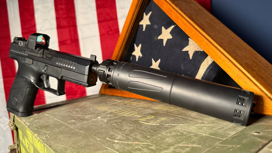 RXD910Ti: Dead Air/Ruger Collaboration Spawns New 9mm and 10mm Suppressor