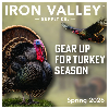 Gear Up for Turkey Season at Iron Valley Supply
