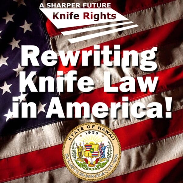 Zombie Draconian Hawaii Knife Ban Bill Deferred Indefinitely