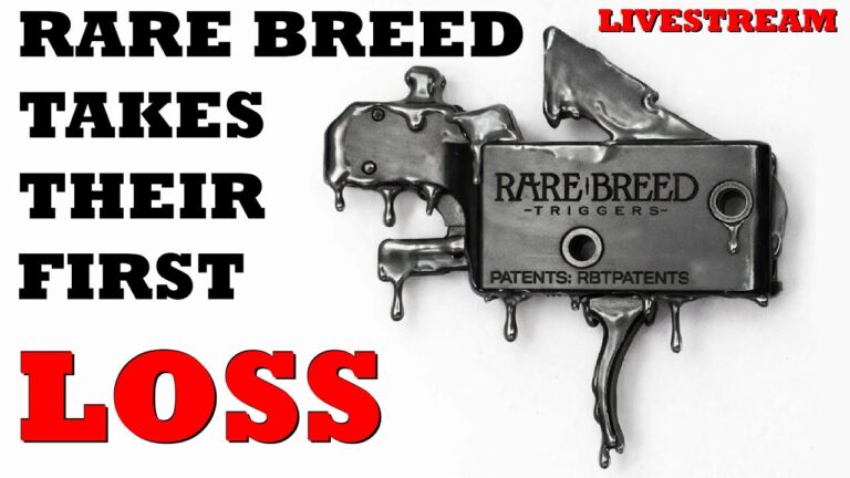 First Setback For Rarebreed Triggers