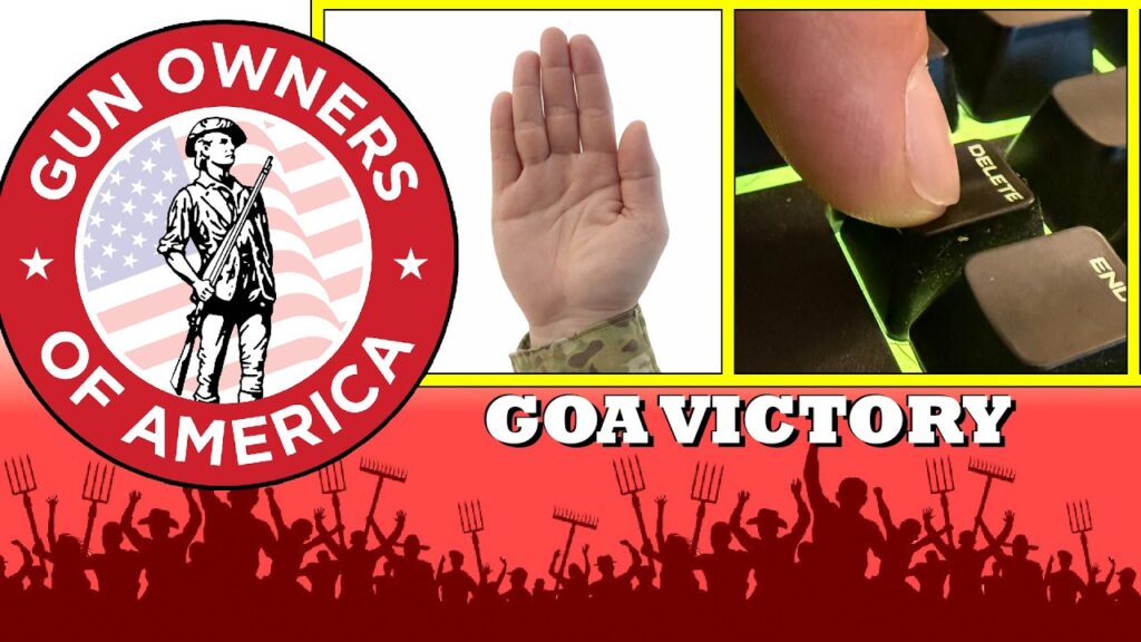 GOA Win Restores Gun Rights to 270,000+ Veterans