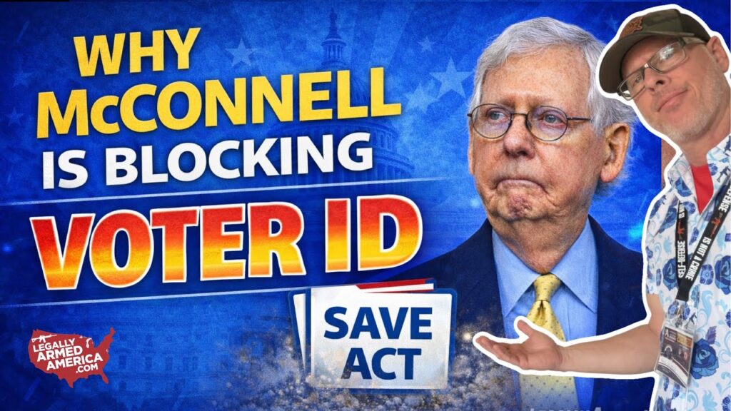 Voter ID is supported by 95% of Sen. McConnell’s base, yet he’s blocking the SAVE Act!