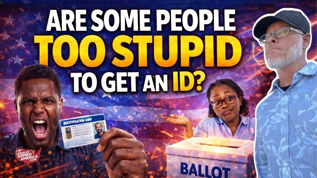 Are black and poor people too stupid to get a FREE ID for voting?