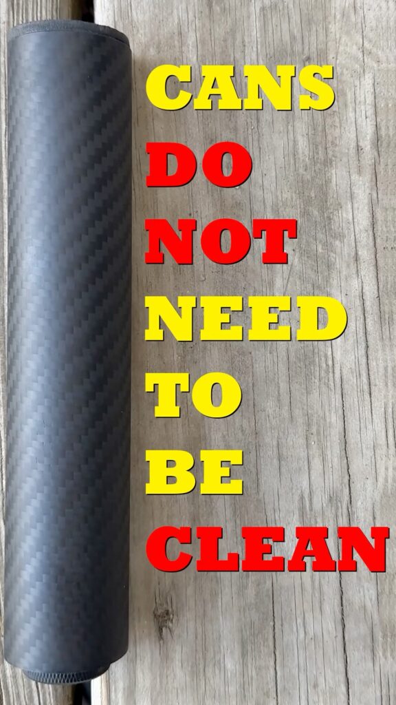 Don’t Clean Your Suppressor Unless…