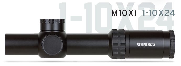 Steiner Optics Unveils M10Xi 1-10×24 LPVO for Military and LE Use