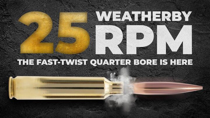 SAAMI Specs Of The New 25 Weatherby RPM Cartridge