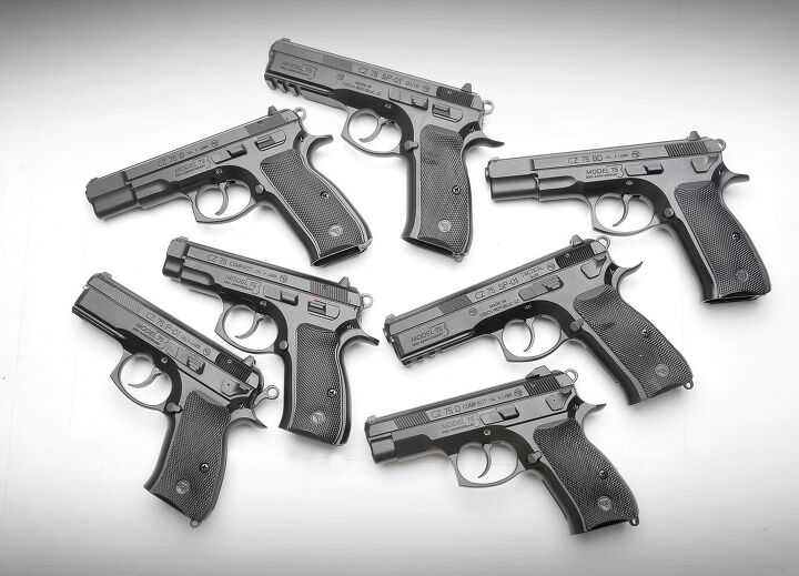 POTD: The CZ 75 Story Told in Seven Pistols