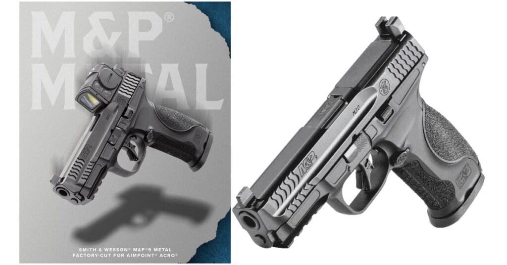 Now Aimpoint ACRO Ready: Smith & Wesson M&P9 M2.0 Metal