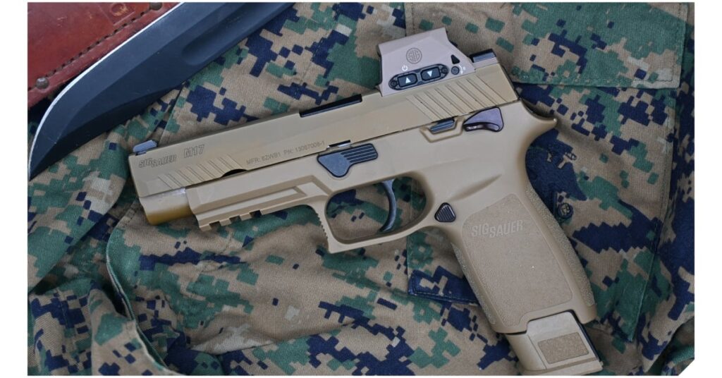 Marines Green Light Optics for Pistol Qualifications