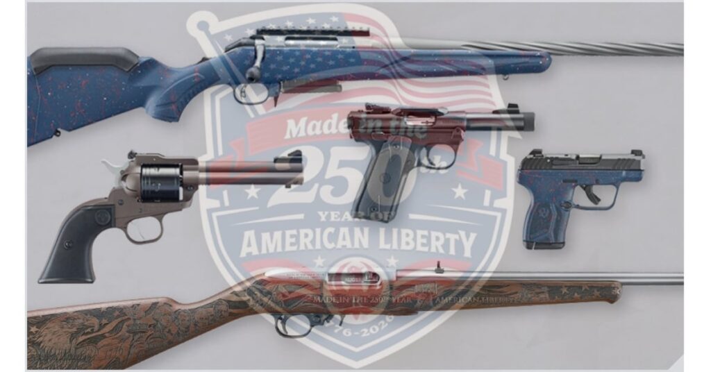 New: Ruger 250th Year of American Liberty Firearms