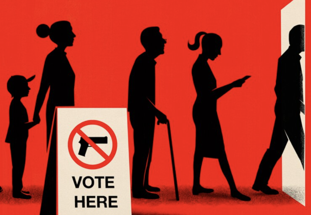Voter Suppression: New Measure Would Ban Firearms At Federal Election Polling Places