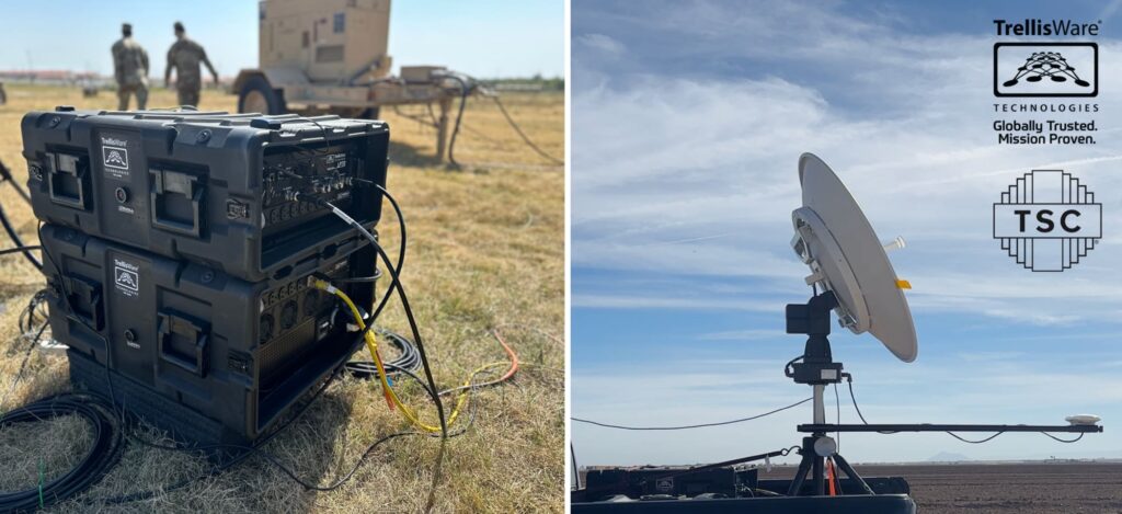 Record-Setting 80-Mile Terrestrial Mobile Troposcatter Communications Link Demonstrated by TrellisWare and TSC
