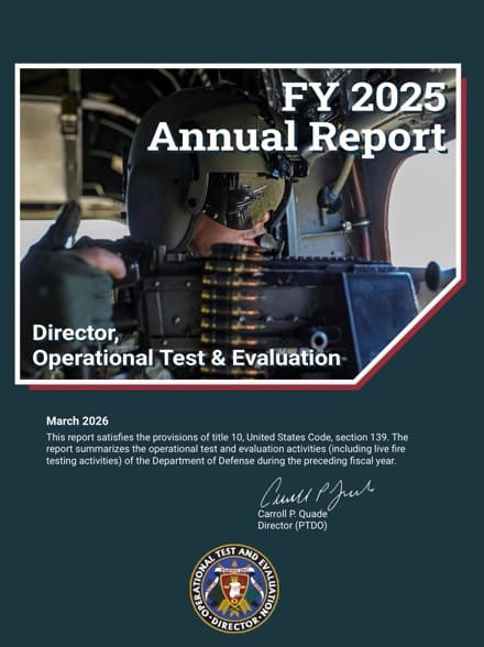 DOT&E Report on Next Generation Squad Weapons, Ammunition and Fire Control