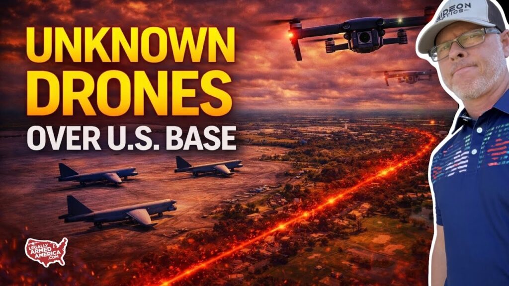 SHOCKER: Drone swarm over U.S. nuclear air base and we don’t have a clue of the who, what, or why?