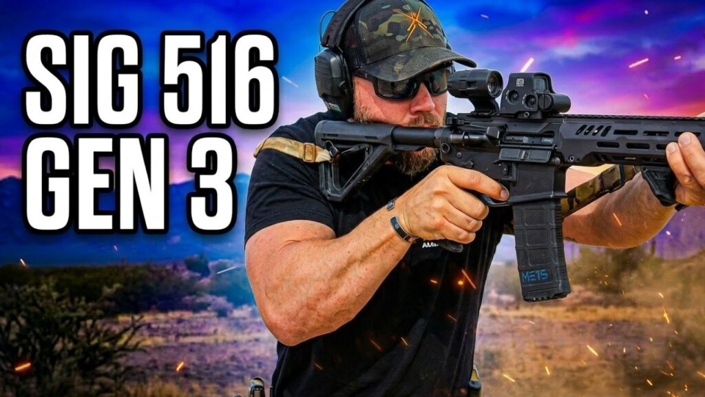 SIG 516 Gen 3 | This Adjustable Piston System Is Smooth