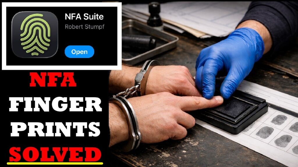 DIY Electronic Fingerprint (EFT) No Kiosk or Cards || NFA Suite