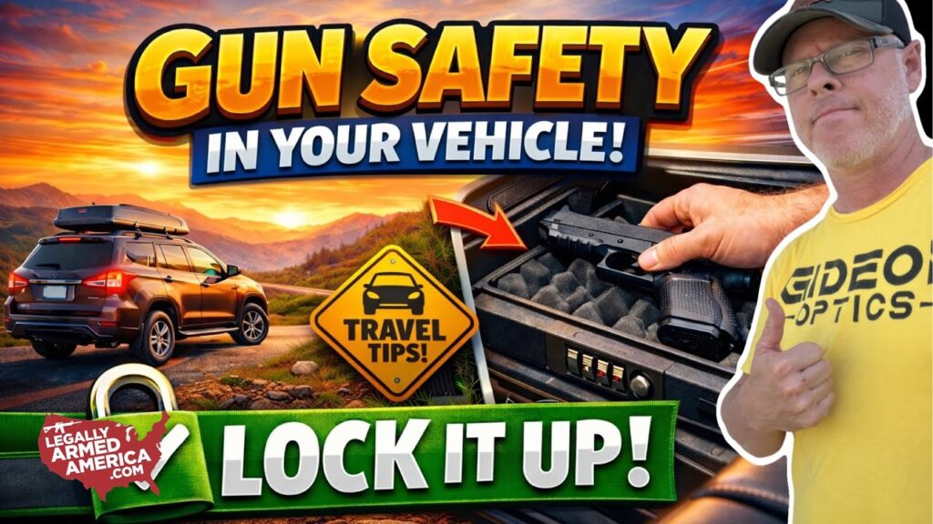 Do you travel with a firearm? Here’s my Loft by Lund for securing mine in my vehicle