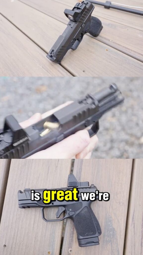 Best SubCompact Pistol yet? Rost Martin RM1S Comp — 60 Second Gun Review!