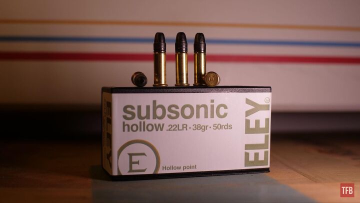 The Rimfire Report: ELEY Subsonic 38gr Hollow Point
