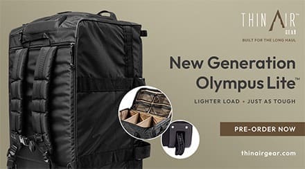Thin Air Gear Introduces the Next Evolution: Olympus Lite Deployment Bag