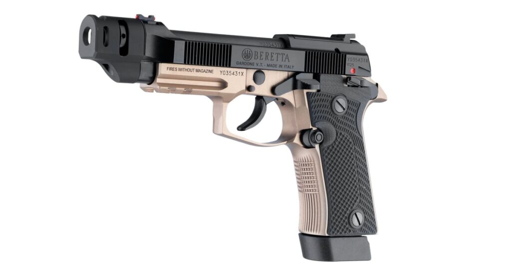 Leon is that you? New Beretta 80X Cheetah Tactical Special Edition w Comp