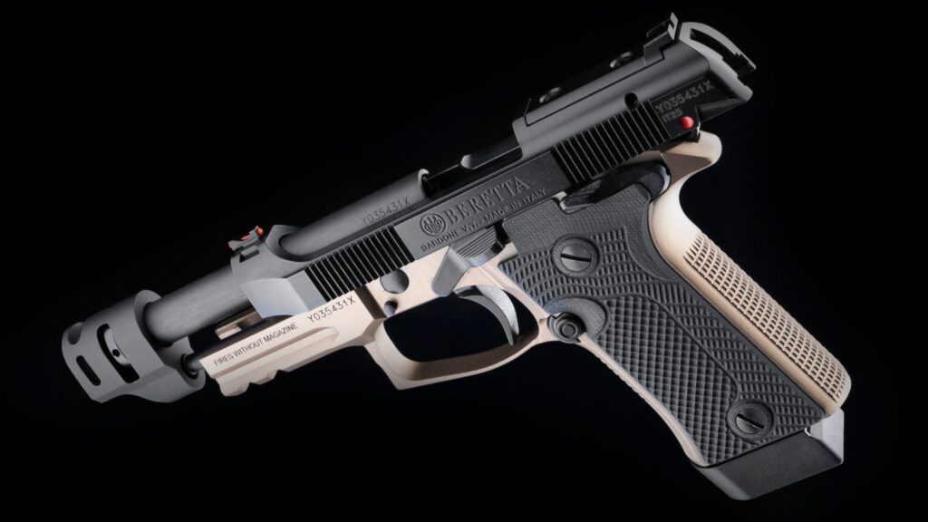 New Beretta 80X Cheetah Tactical Special Edition: Dual-Tone & Comped