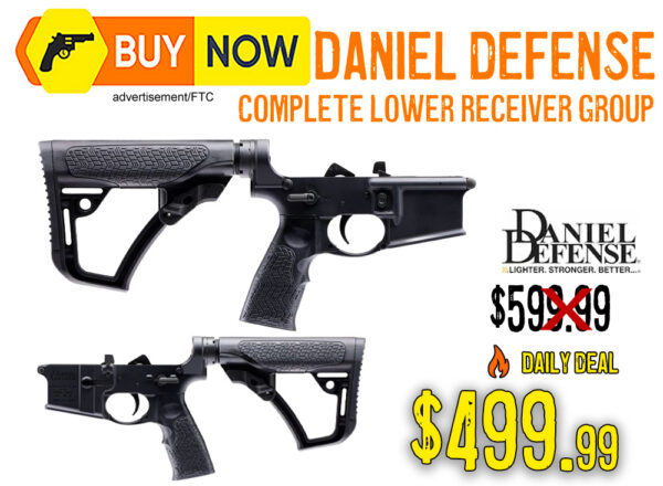 Daniel Defense Complete Lower Receiver Group – $499.99