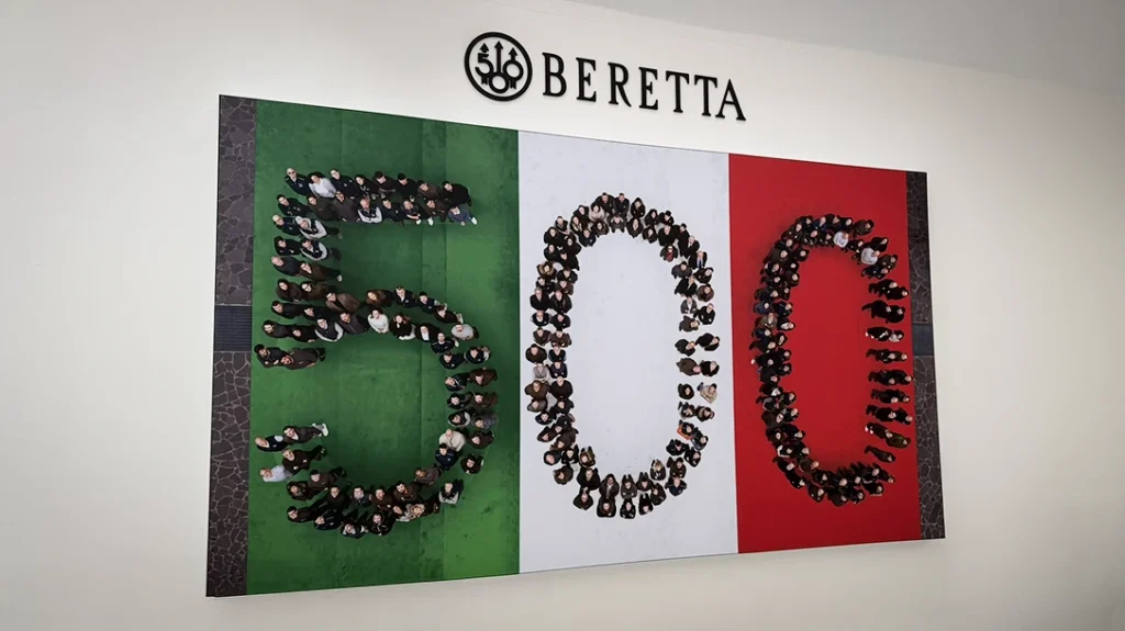 A 500 Year History: Beretta Celebrates Its Quincentennial in Italy