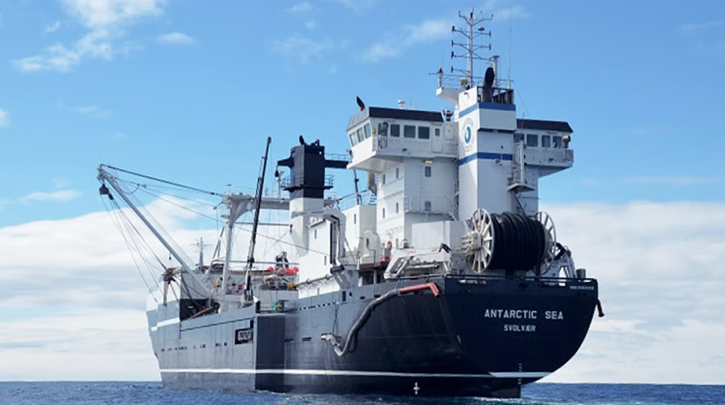 Activists Ram Antarctic Krill Boat in Antarctic Waters