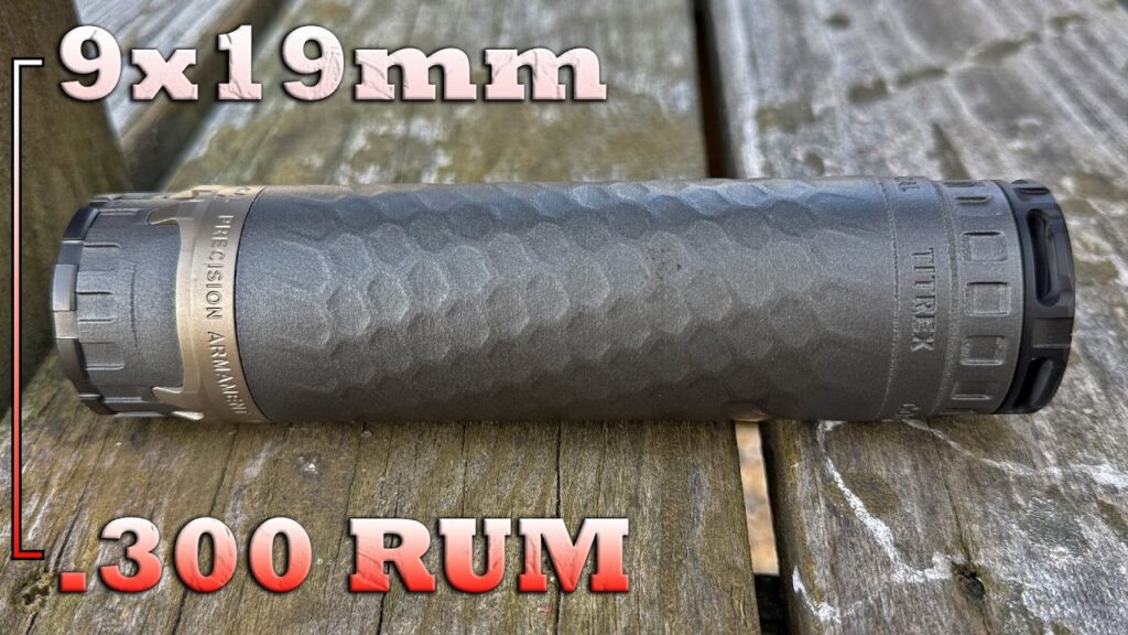 TiTrex Future-Proof Multi-Caliber Suppressor