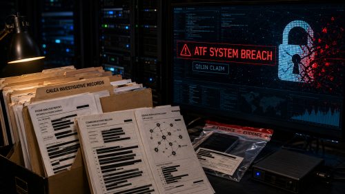 Qilin Hackers Leak ATF Investigation Files After Ransomware Breach